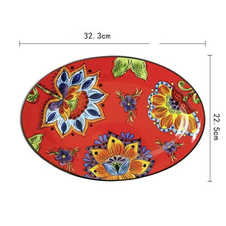 Ceramic Tableware Dessert Plate Set
