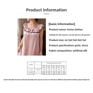 Loose Casual Plus Size Sleepwear