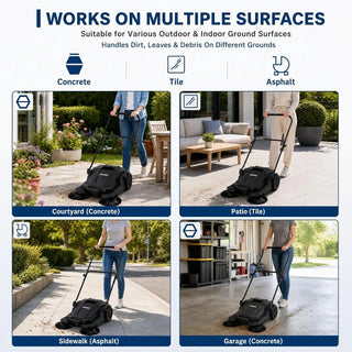 Adjustable Hand Push Sweeping Waste Cleaner