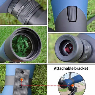25-75x70 BAK4 Prism Waterproof Spotting Scope HD Monocular Telescope for Birdwatching Target Shooting Outdoor Camping Wildlife