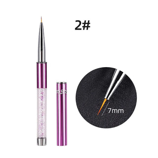 Line Nail Art Brush Manicure Tools Lines Stripe Flower Painting Drawing Liner Pen Nail brush