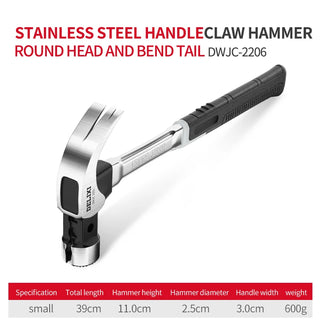 Multifunction Non-slip Shockproof Steel Hammer Hand Tool Magnetic Claw Hammer for Woodworking Automatic Nail Suction Hammer