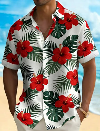 Men's Tropical Vibrant Printed Shirt - Epictzar Intl.