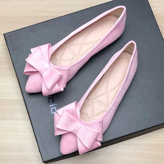 Women Big Bowknot Wedding Shoes