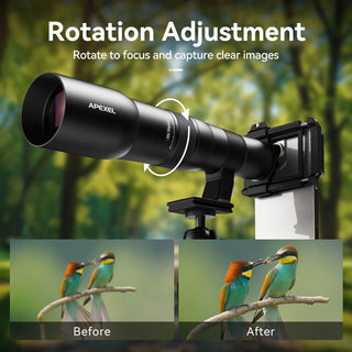 Professional Telephoto Universal Lens Telescope