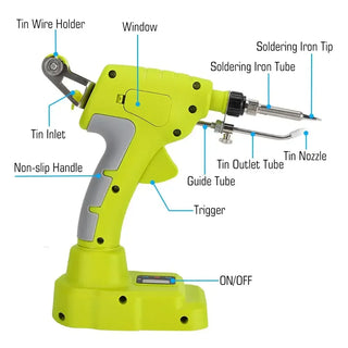 Digital Cordless Soldering Iron Kit
