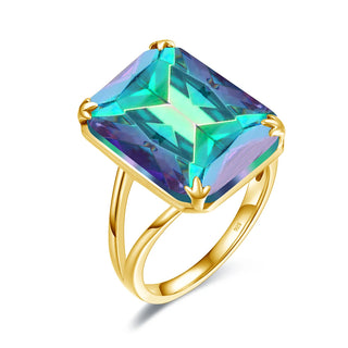 Handmade 14K Gold Cocktail Ring