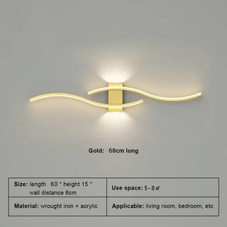 Modern Long Strip Wall Lighting