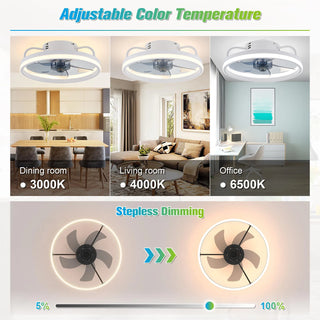 App-Controlled Ceiling Fan LED Light