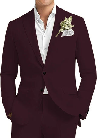 Elegant Men's Classic Wedding Tuxedo Suits