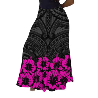 Hawaiian Ball Party Design Casual Skirt