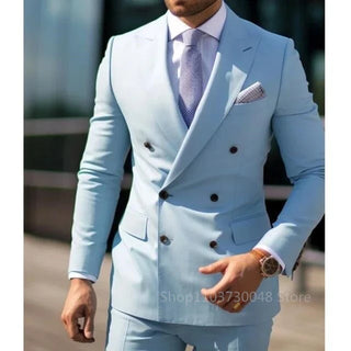 Men's Business Formal 2 Pcs Suits