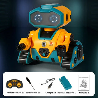 Smart Robot Interactive Robots 2.4G Remote Control Intelligent Induction Dance Music Robotic Toys for Children Birthday Gifts