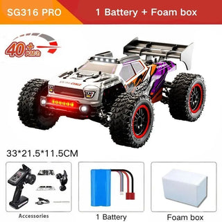 ZLL SG116PRO/SG116MAX/SG316PRO/SG316MAX 40-80KM/H 4WD Off-Road Truck High Speed Drift Brushless Motor Remote Control Car Toy