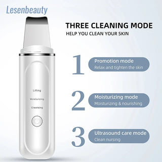 Ultrasonic Skin Scraper Peeling Blackhead Remover