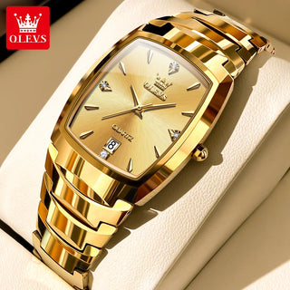 Luxury Gold Men Quartz Watch