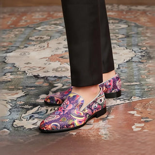Colorful Handmade Genuine Leather Slip-On Loafers