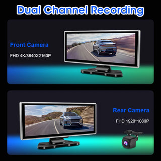 Wireless Navigation Carplay Dash Cam