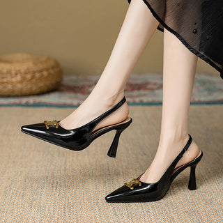 Classic Lady High Heels Party Sandals