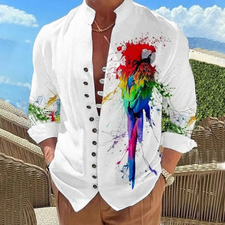 Men's Single Breasted Holiday Shirt - Epictzar Intl.
