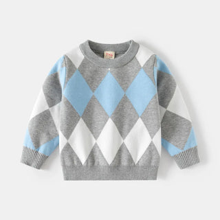 Boys Thick Warm Knitted Sweater