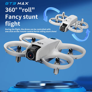 GT3 Upgraded Drone GPS 8K Professional HD 360° Dual Cameras 5G WIFI Brushless Motors Obstacle Avoidance Foldable Quadcopter Toys