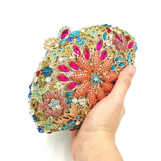 Glamorous Rhinestone Sparkling Evening Clutch Purse - Epictzar Intl.