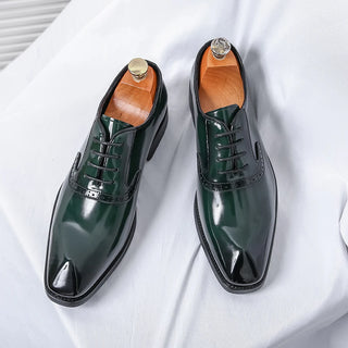 Luxury Men's Pointed Leather Shoes