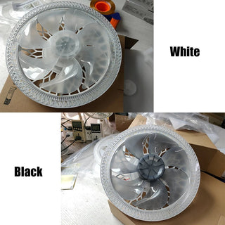 R C LED Light Modern Ceiling Fan