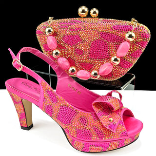 Elegant Italian Party Shoes & Bags Match