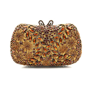 Luxury Crystal Rhinestone Clutch Bag