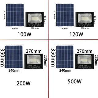 Remote Control Solar Flood Lights