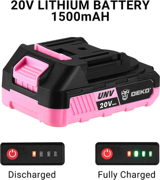 Electric Cordless Power Drill Set