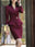 Red Skirts Sets