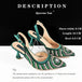 A PAIR SHOES GREEN