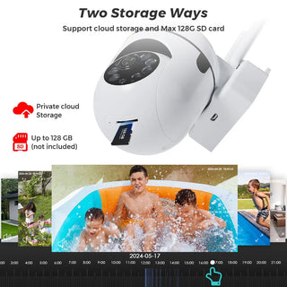 4Pcs 4MP 2K Wifi Camera Mini ICsee Surveillance Camera Human Detection HD Night Vision Two Ways Audio Home Security Protection