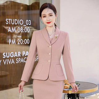 Elegant Work Wear Skirt Set