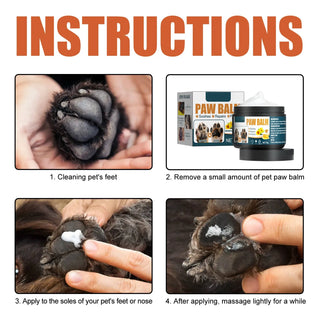 Pet Paw Balm Natural Pet Care Soother Cream Cat Dog Foot Moisturizer Repair Dry Cracking Skin Household Winter Paw Pad Care Balm