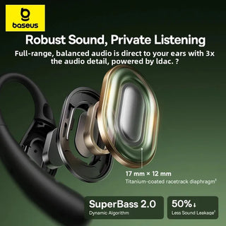 Open-Ear Wireless Earphones OWS Sport Earbuds