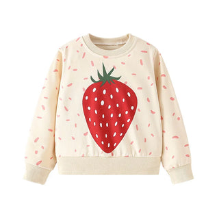 Jumping Meters 2-7T Girls Sweatshirts Rainbow Butterfly Girls Cute Toddler Kids Clothing Autumn Spring Sport Baby Hooded Shirts
