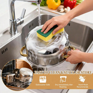 Modern Luxury Cookware Stock Pot
