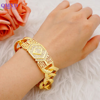 Luxury African Twist Chain Bracelet