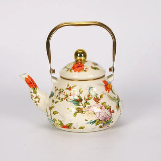 Vintage Enamelware Kettle Classic Enamel Teapot - Epictzar Intl.