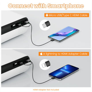 Portable Outdoor HD Mini Projector