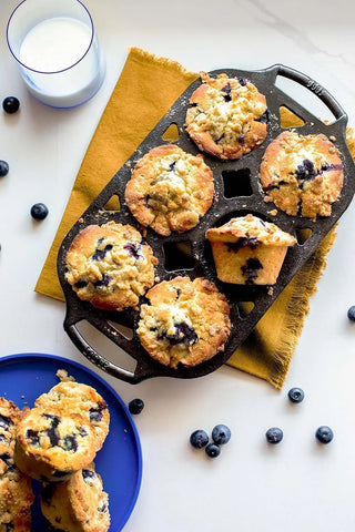 Cast Iron Muffin Pan Set