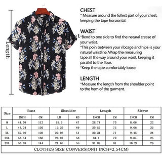 Men's Hawaiian Beach Holiday Party Shirts