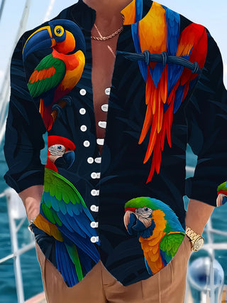 Men's Single Breasted Holiday Shirt - Epictzar Intl.
