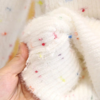 Princess Polka Dot Colorful Sweater