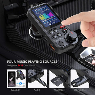 Car Mp3 Music Player Hands-free Kit