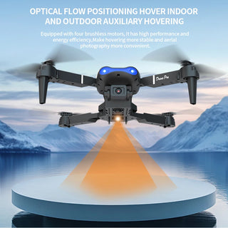 E99 Pro Drone with 8K HD Camera Remote Control Quadcopter Four Axis Aircraft Altitude Hold GPS Flying Toy for Aerial Photography